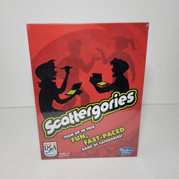 NEW Scattergories Game by Hasbro Gaming - Brand New Sealed - Picture 1 of 4